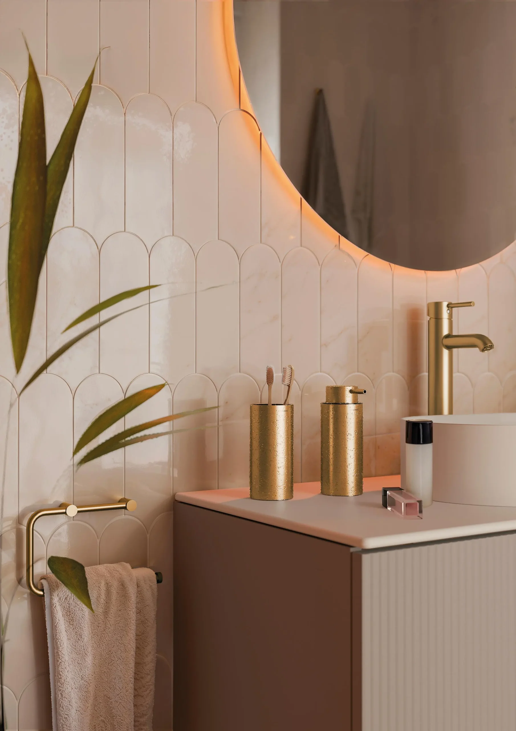Cosmic bathroom design